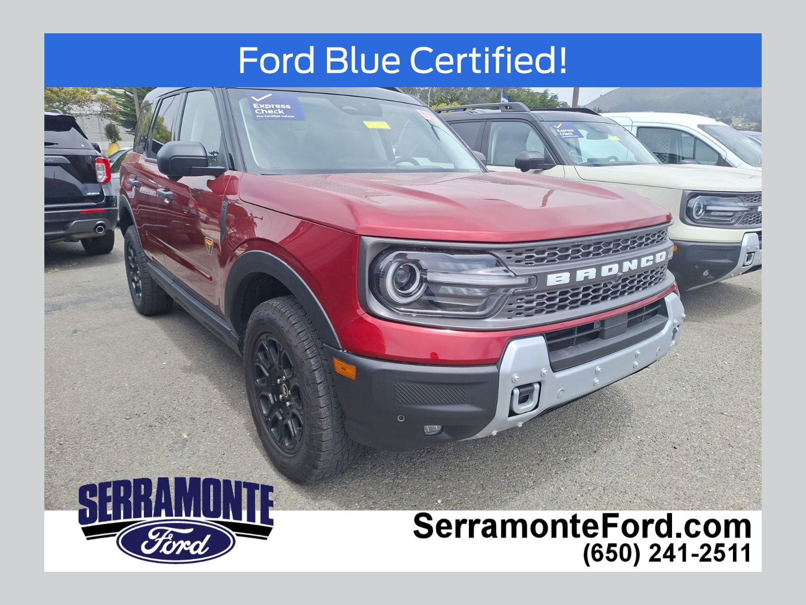 Certified 2025 Ford Bronco Sport Badlands w/ Badlands Tech Package AWD/4WD image 1