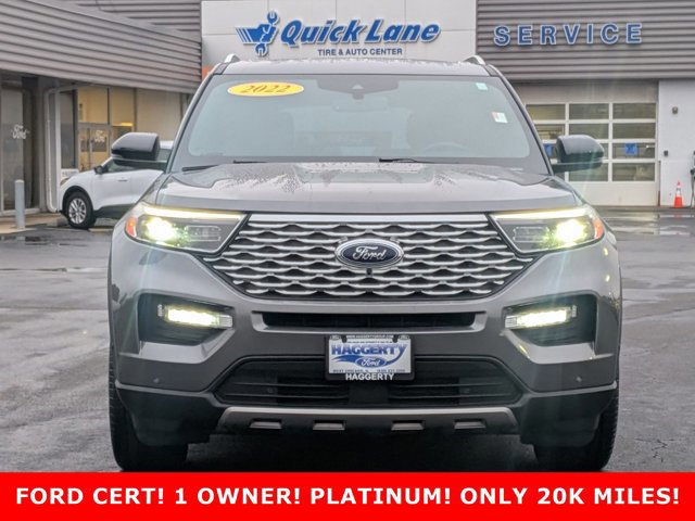 Certified 2022 Ford Explorer Platinum w/ Equipment Group 601A image 8
