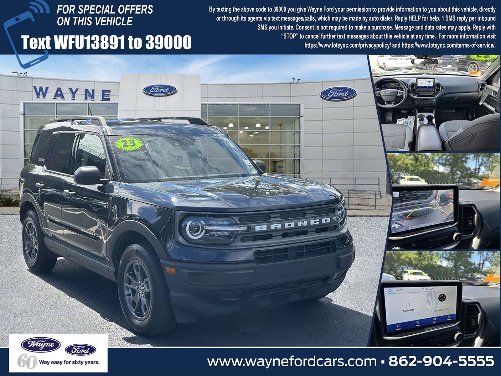 Certified 2023 Ford Bronco Sport Big Bend