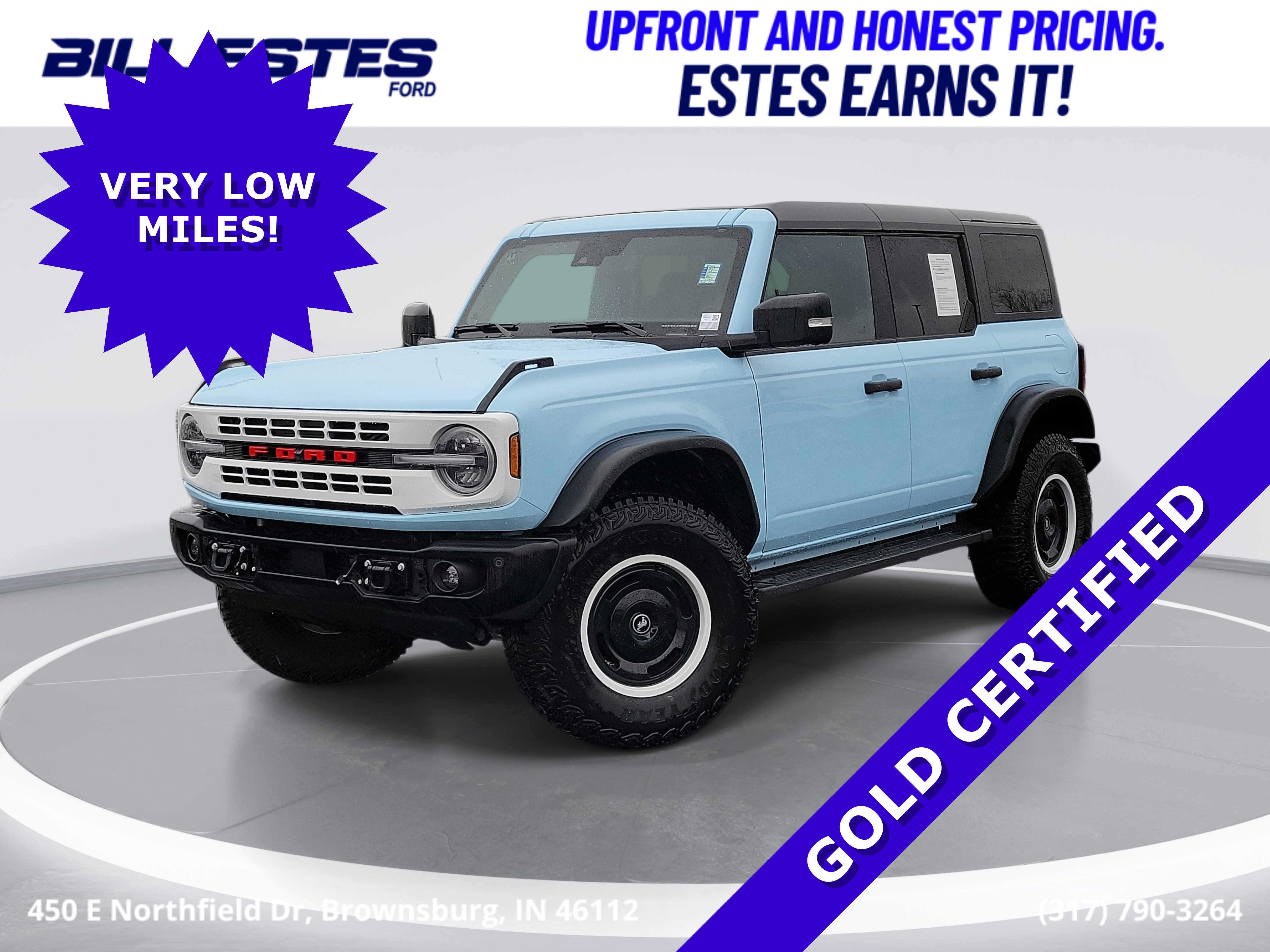 Certified 2023 Ford Bronco Heritage Edition