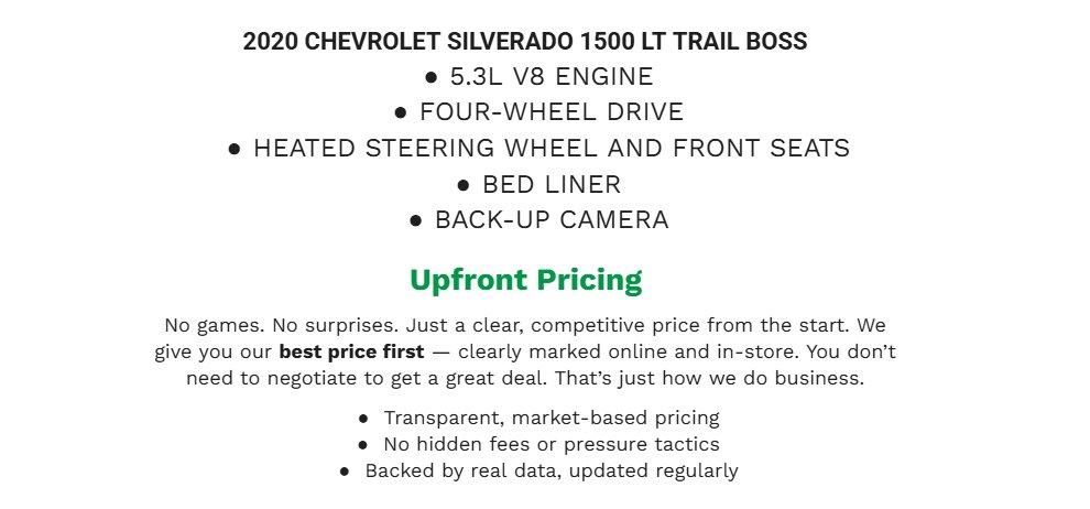 Used 2020 Chevrolet Silverado 1500 LT Trail Boss image 2