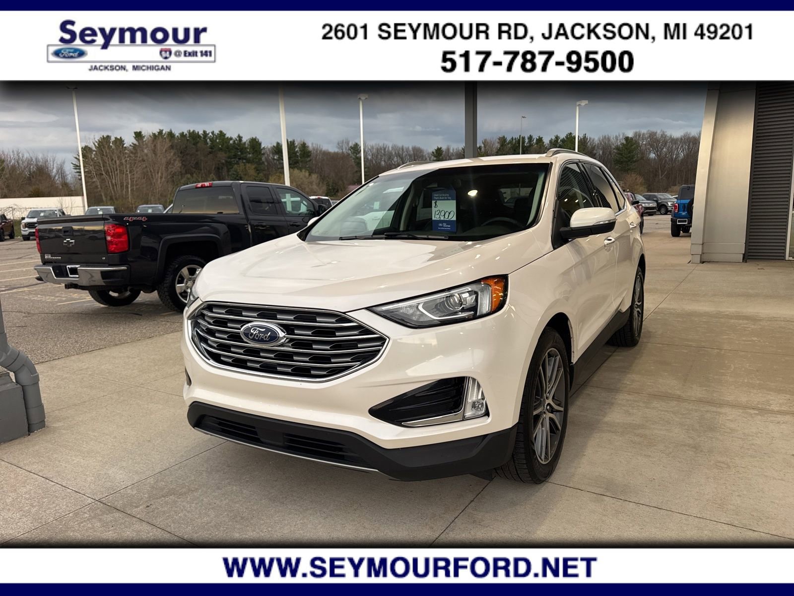 Certified 2019 Ford Edge Titanium w/ Cold Weather Package image 1