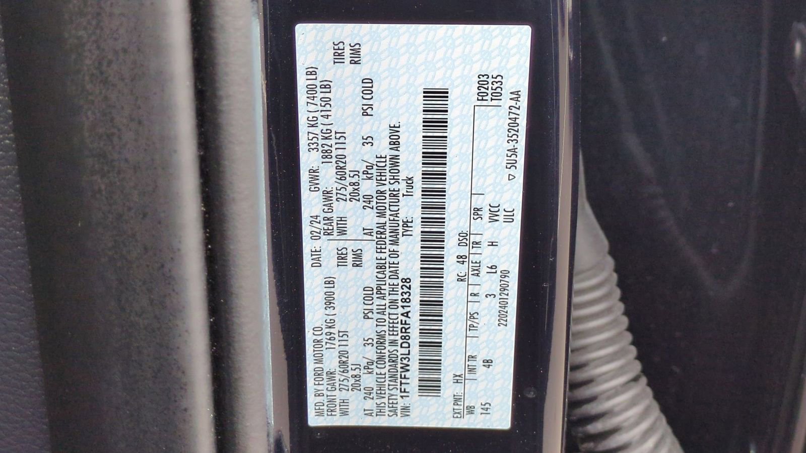 Certified 2024 Ford F150 XLT w/ Equipment Group 303A High image 44