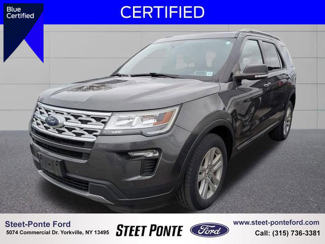 Certified 2019 Ford Explorer XLT w/ Equipment Group 202A