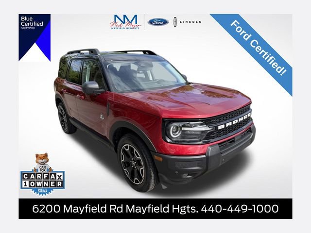 Certified 2025 Ford Bronco Sport Outer Banks w/ Outer Banks Tech Package+ AWD/4WD image 1