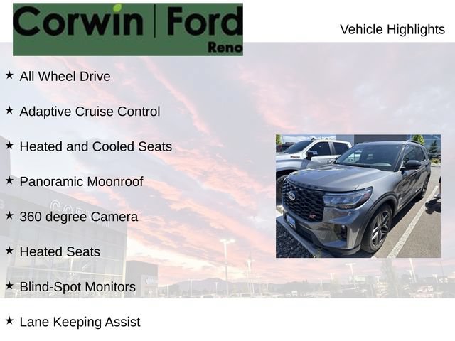 Certified 2025 Ford Explorer ST AWD/4WD image 6