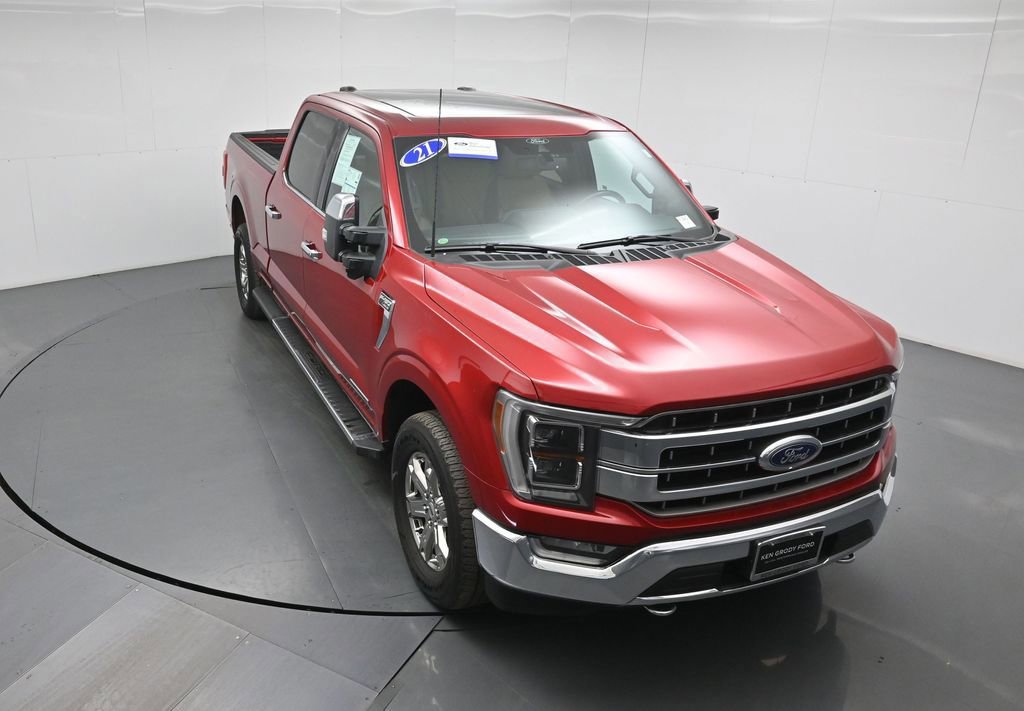 Certified 2021 Ford F150 Lariat w/ Equipment Group 502A High image 3