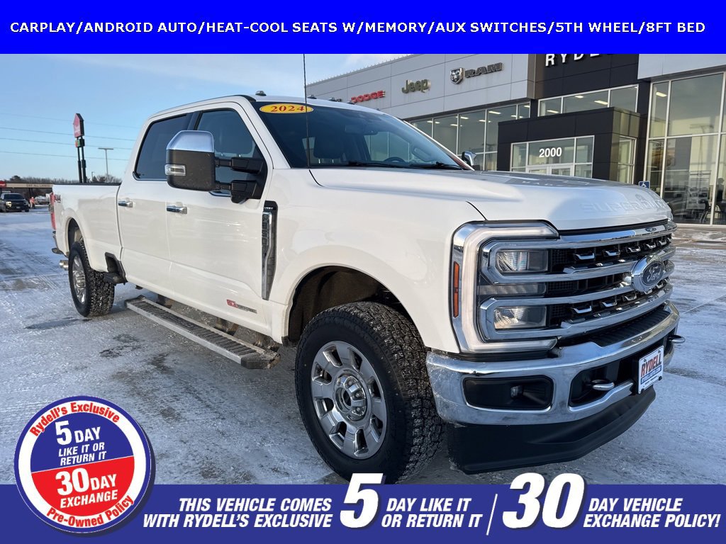 Certified 2024 Ford F350 Lariat w/ Chrome Package image 7