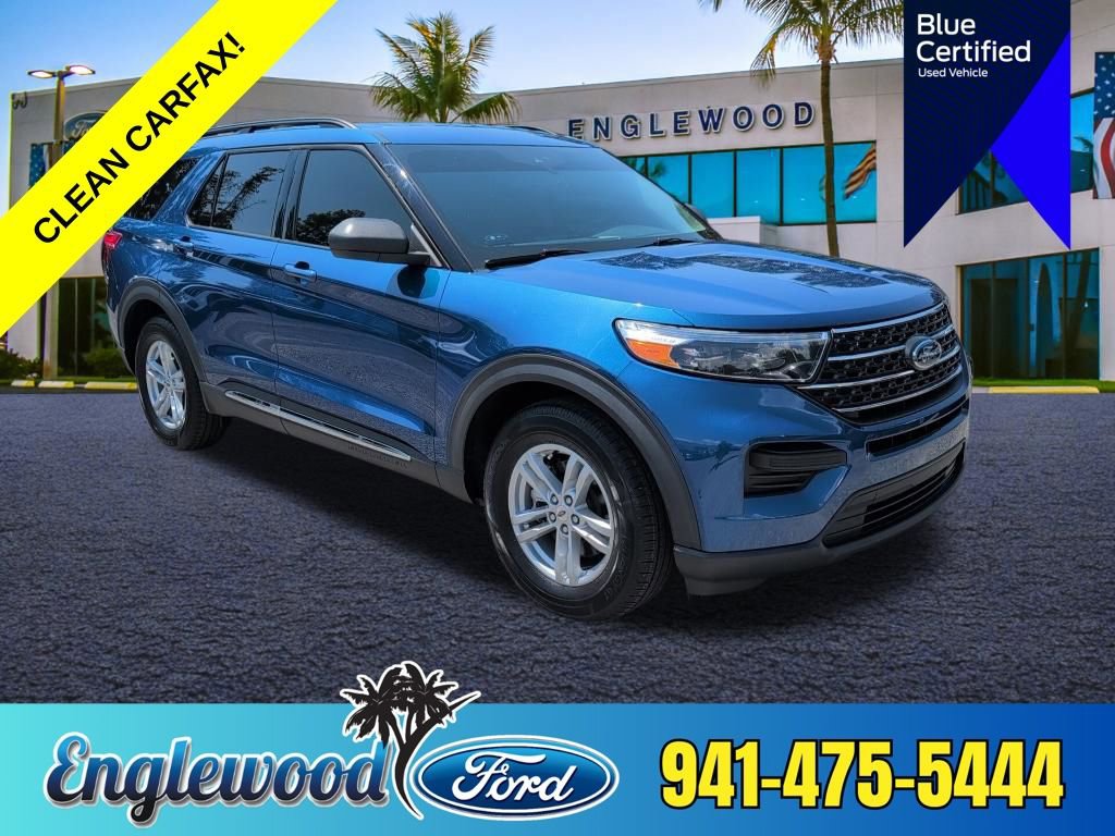 Certified 2022 Ford Explorer XLT image 1