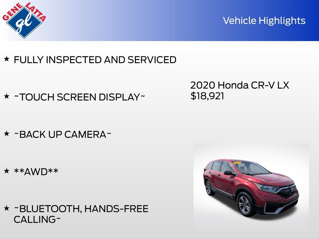 Used 2020 Honda CR-V LX image 28