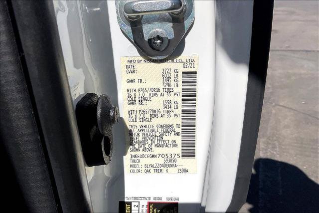 Used 2021 Nissan Frontier SV RWD image 35