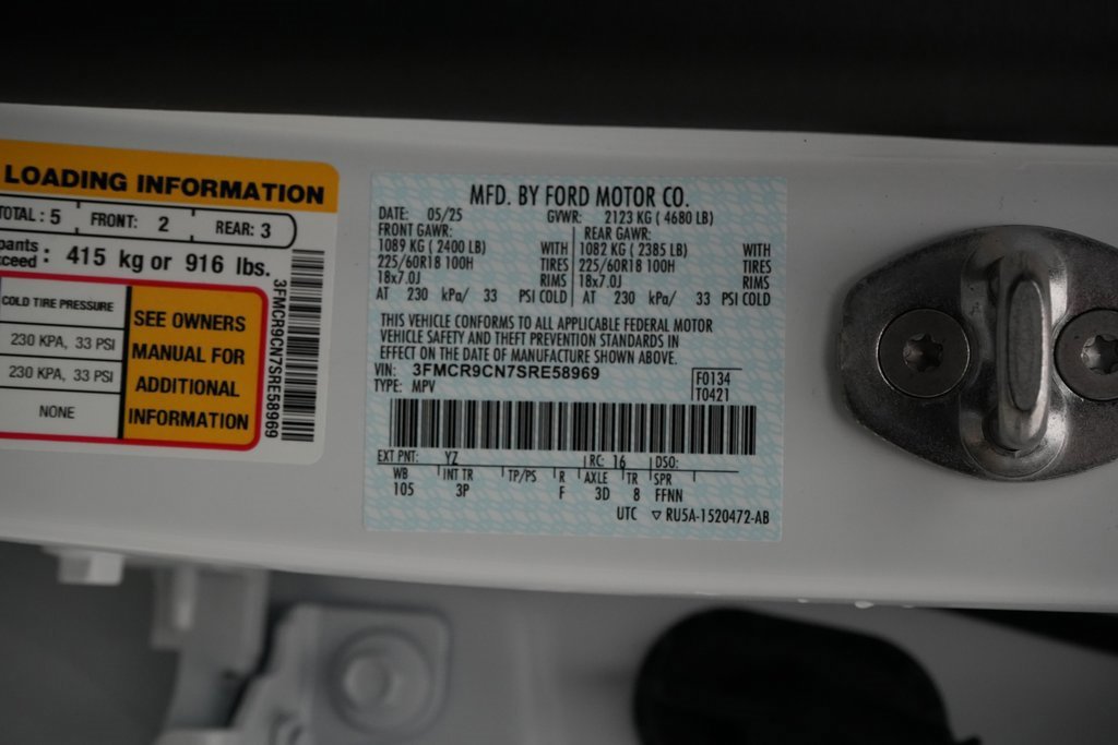 Certified 2025 Ford Bronco Sport Outer Banks w/ Outer Banks Tech Package+ image 26