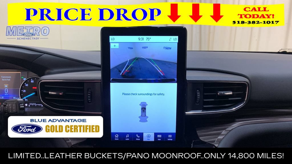 Certified 2024 Ford Explorer Limited w/ Limited Technology Package AWD/4WD image 45
