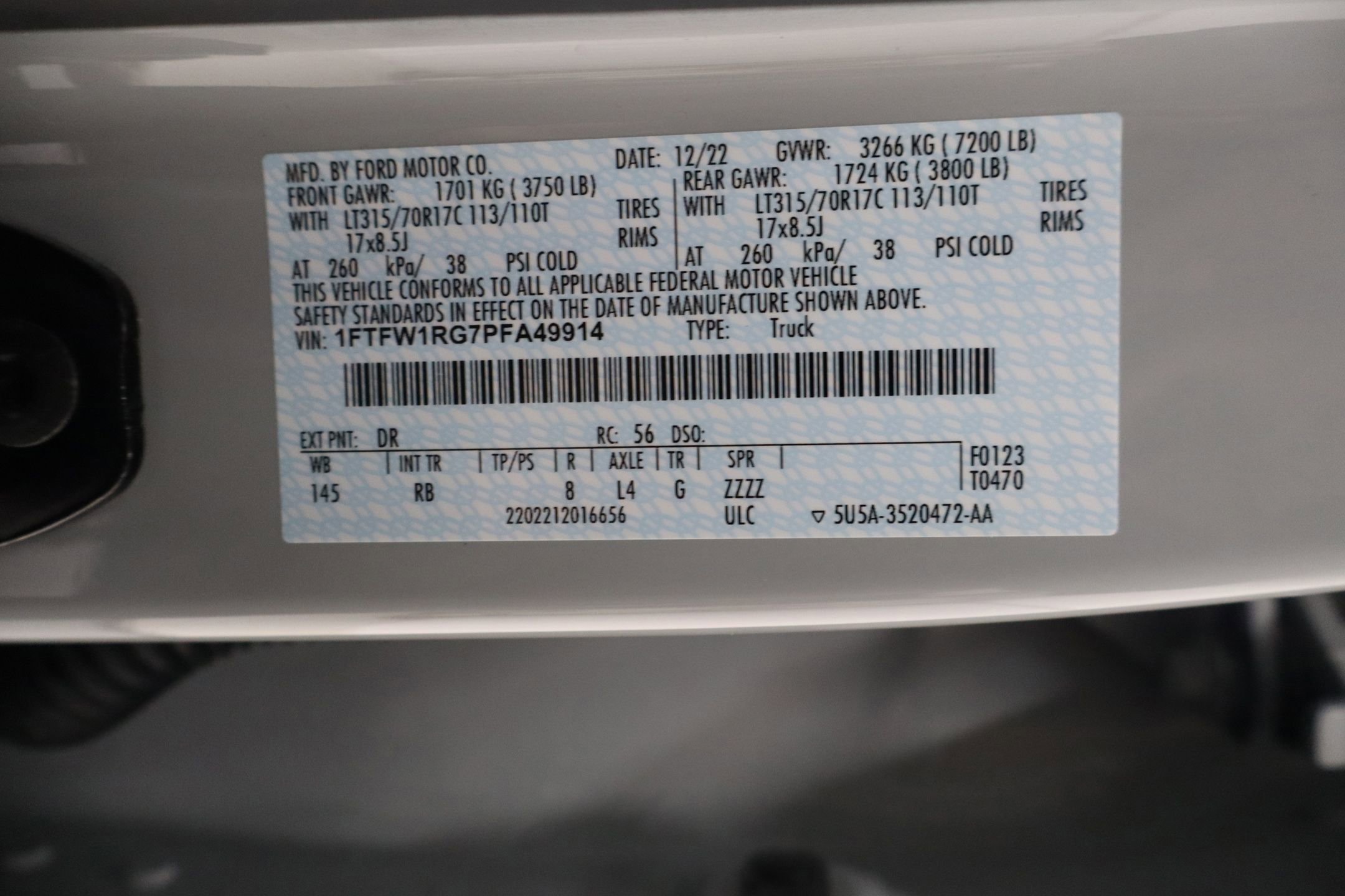 Certified 2023 Ford F150 Raptor image 29