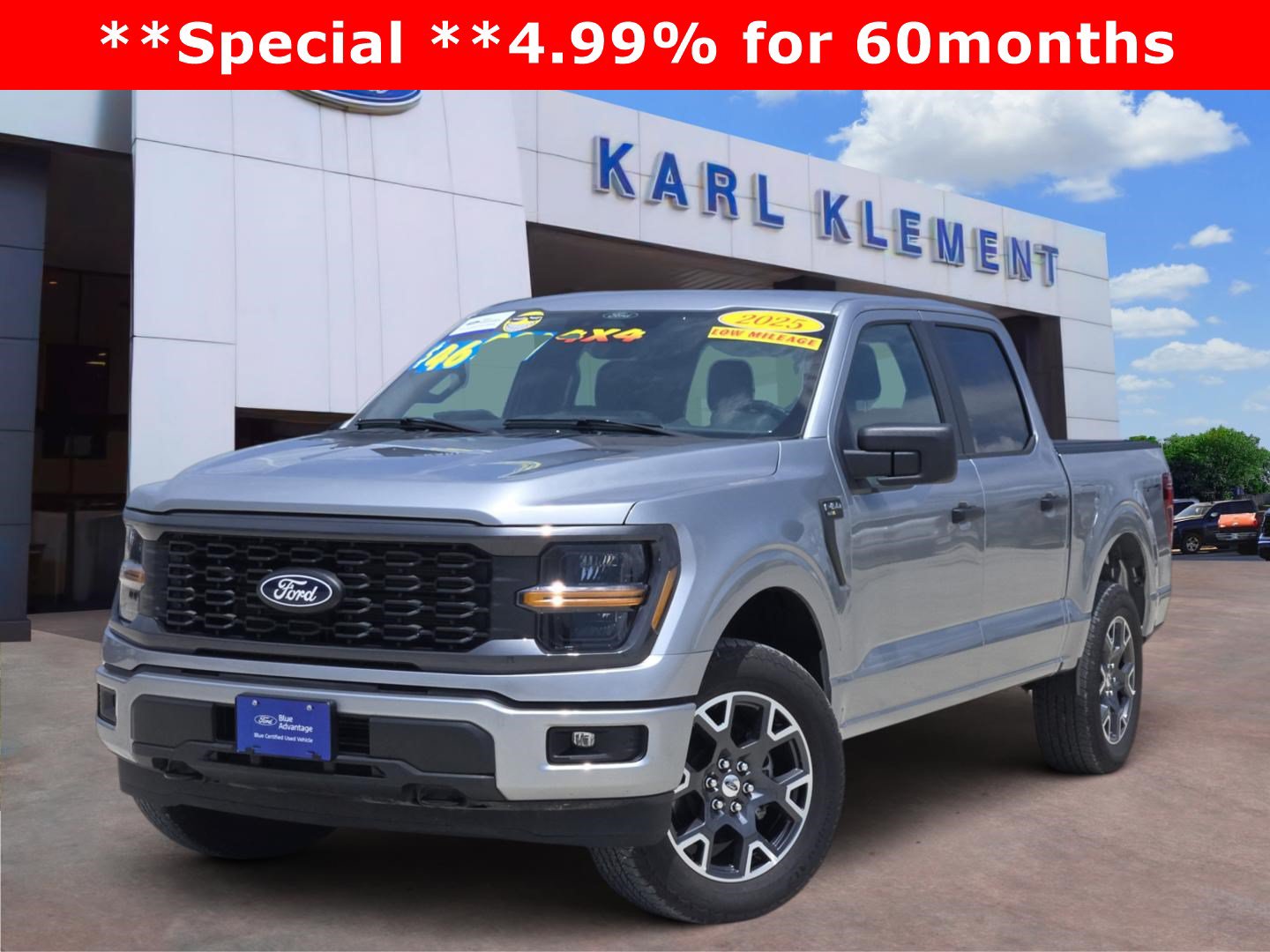 Certified 2025 Ford F150 STX w/ Equipment Group 200A
