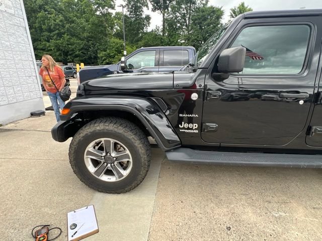 Used 2021 Jeep Wrangler Unlimited Sahara AWD/4WD image 5