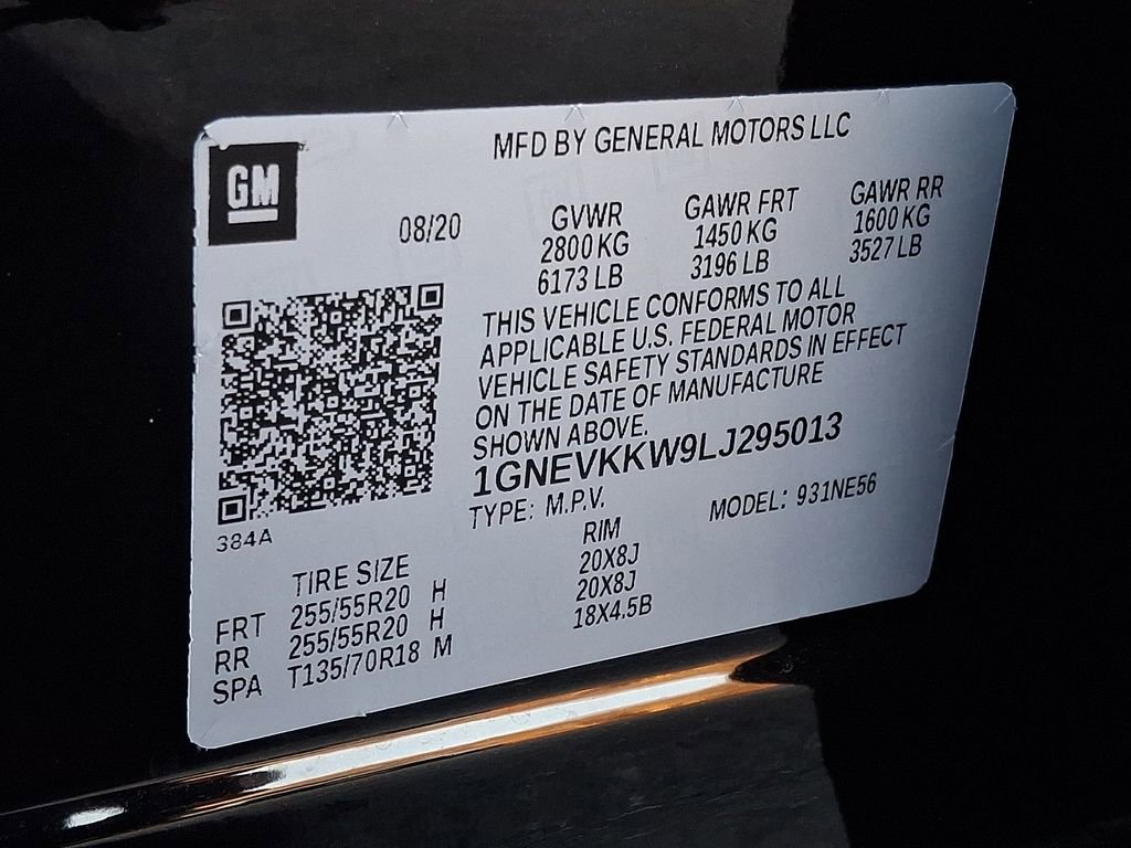 Used 2020 Chevrolet Traverse Premier w/ Redline Edition image 29