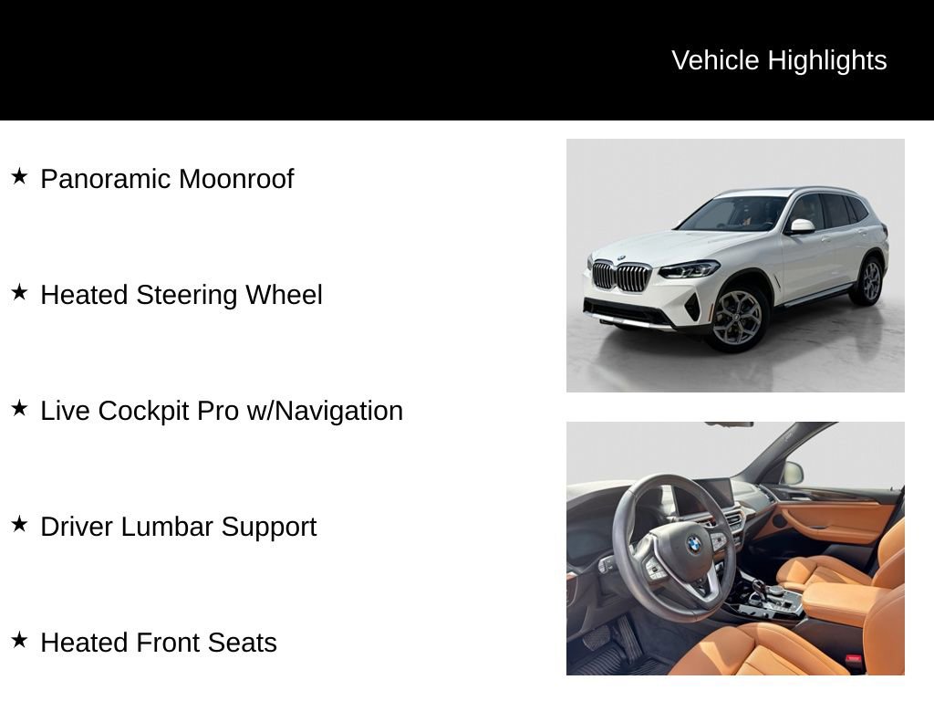 Used 2023 BMW X3 xDrive30i w/ Premium Package AWD/4WD image 16