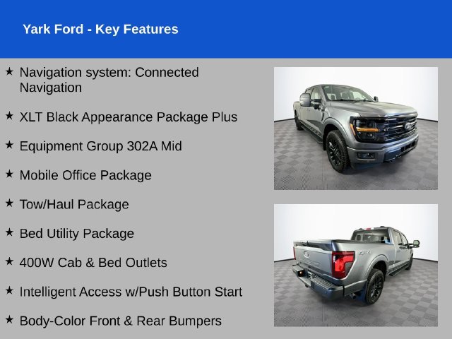 Certified 2024 Ford F150 XLT w/ Equipment Group 302A MID AWD/4WD image 2