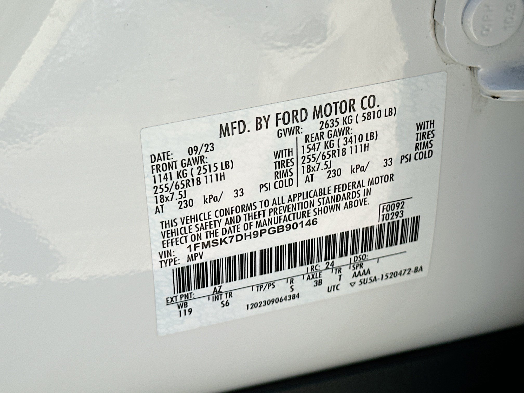 Certified 2023 Ford Explorer XLT w/ Equipment Group 202A RWD image 31