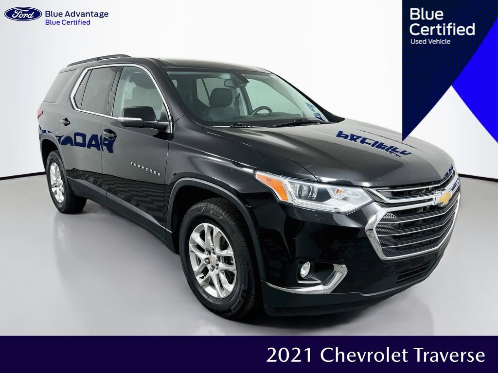 Used 2021 Chevrolet Traverse LT w/ LPO, Floor Liner Package