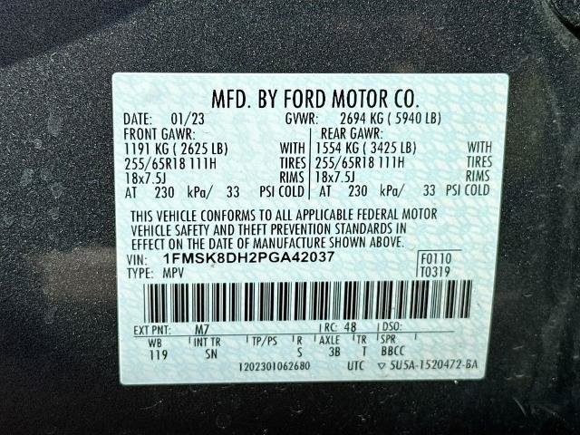 Certified 2023 Ford Explorer XLT w/ Equipment Group 202A AWD/4WD image 24