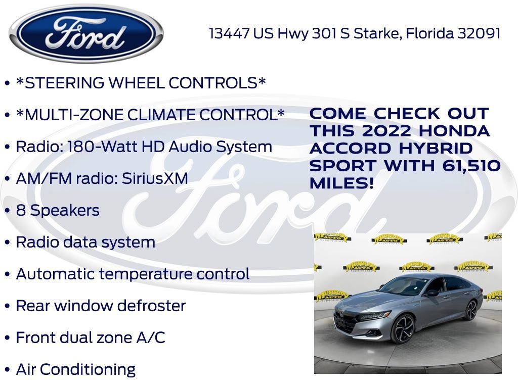 Used 2022 Honda Accord Sport image 16