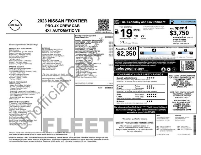 Used 2023 Nissan Frontier PRO-4X w/ Technology Package AWD/4WD image 28