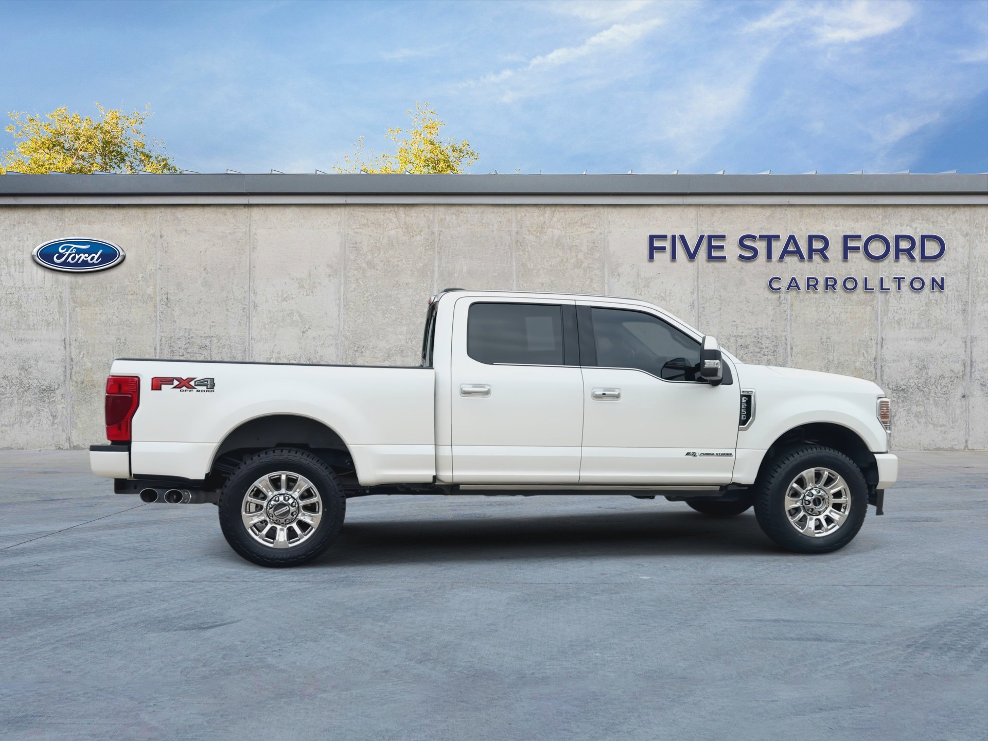 Certified 2022 Ford F250 Limited w/ FX4 Off-Road Package AWD/4WD image 9