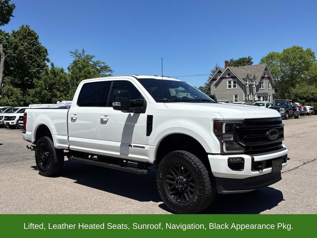 Certified 2022 Ford F250 Lariat w/ Black Appearance Package AWD/4WD image 3