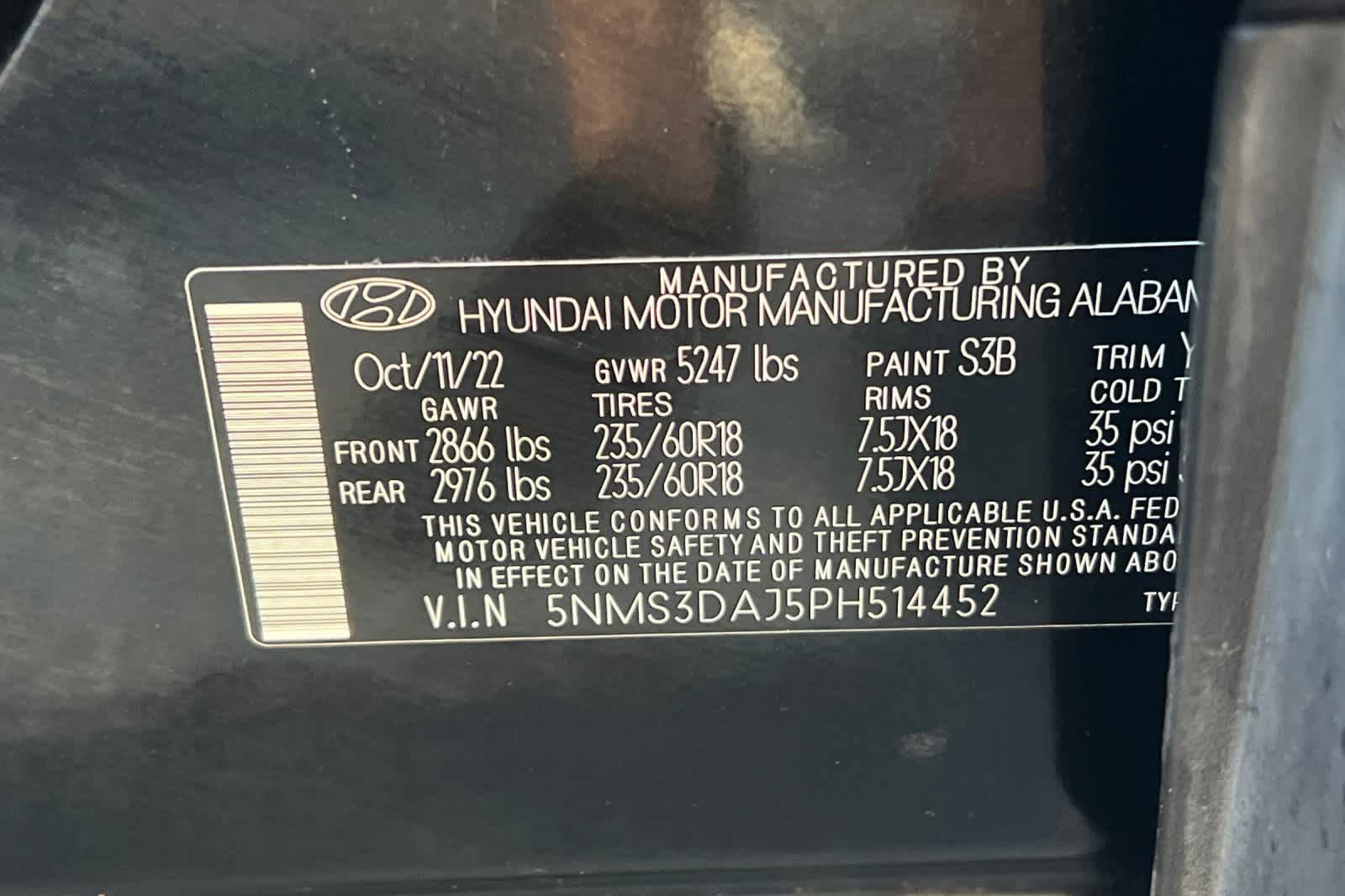 Used 2023 Hyundai Santa Fe SEL w/ Premium Package AWD/4WD image 30