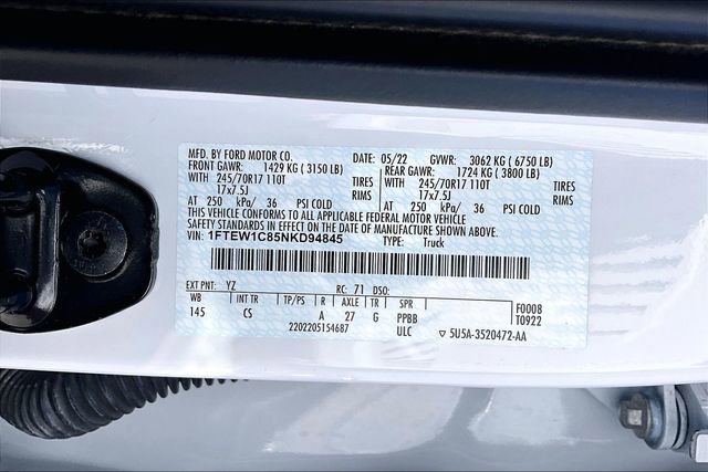 Certified 2022 Ford F150 XL image 33