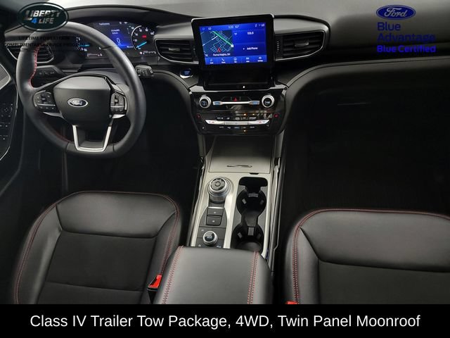 Certified 2024 Ford Explorer ST-Line w/ Class IV Trailer Tow Package AWD/4WD image 34