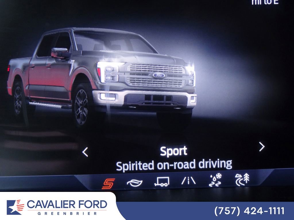 Certified 2025 Ford F150 XLT w/ Equipment Group 301A Standard AWD/4WD image 21