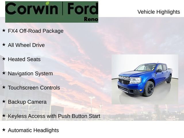 Certified 2024 Ford Maverick Lariat w/ FX4 Off-Road Package image 2