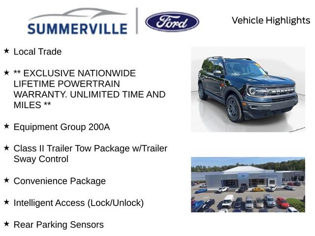 Certified 2022 Ford Bronco Sport Big Bend w/ Convenience Package AWD/4WD video 2
