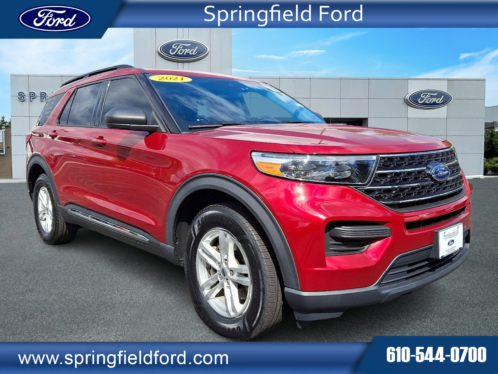 Certified 2021 Ford Explorer XLT