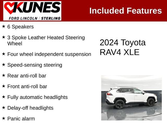 Used 2024 Toyota RAV4 XLE w/ Weather Package AWD/4WD image 3