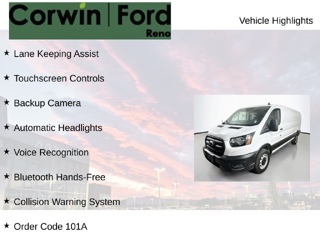 Certified 2020 Ford Transit 250 Low Roof w/ Load Area Protection Package RWD image 8