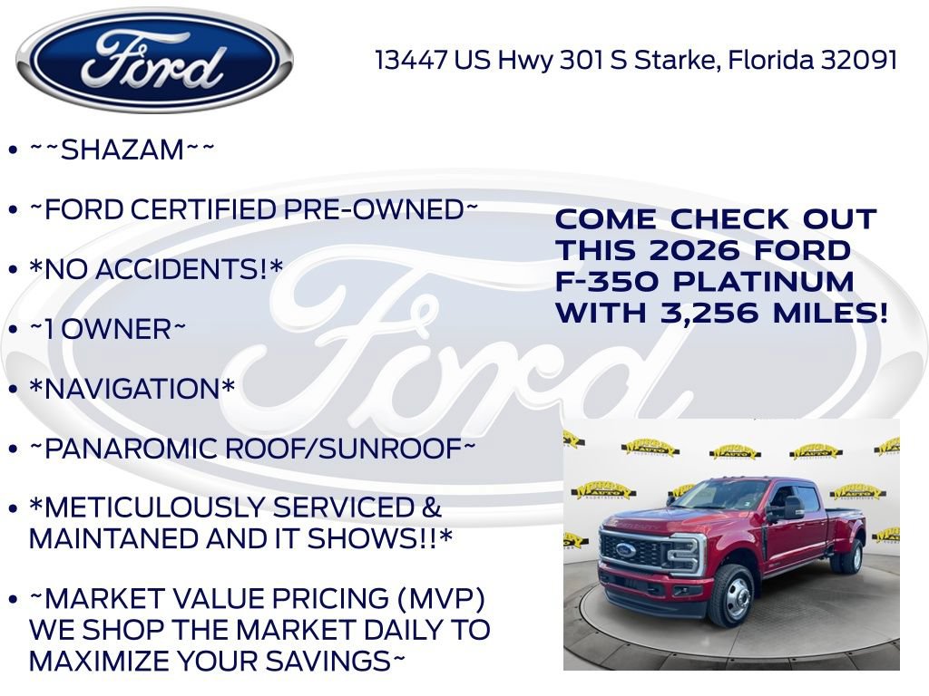 Certified 2026 Ford F350 Platinum AWD/4WD image 6