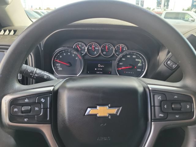 Used 2021 Chevrolet Silverado 1500 Custom w/ LPO, Dark Essentials Package RWD image 28