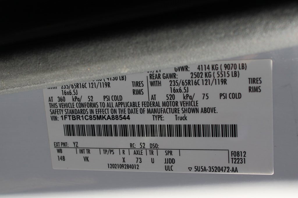 Certified 2021 Ford Transit 250 Medium Roof w/ Load Area Protection Package image 23