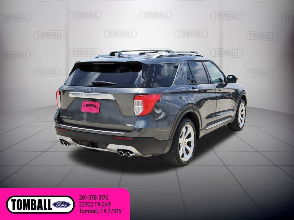 Certified 2020 Ford Explorer Platinum w/ Premium Technology Package AWD/4WD image 7
