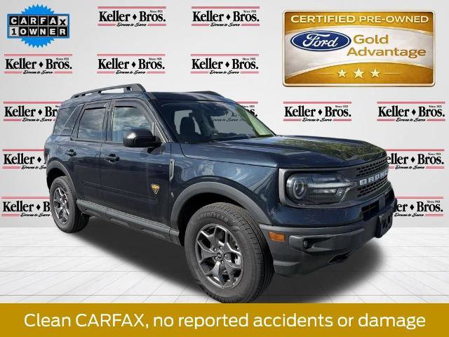 Certified 2023 Ford Bronco Sport Badlands w/ Premium Package AWD/4WD image 1
