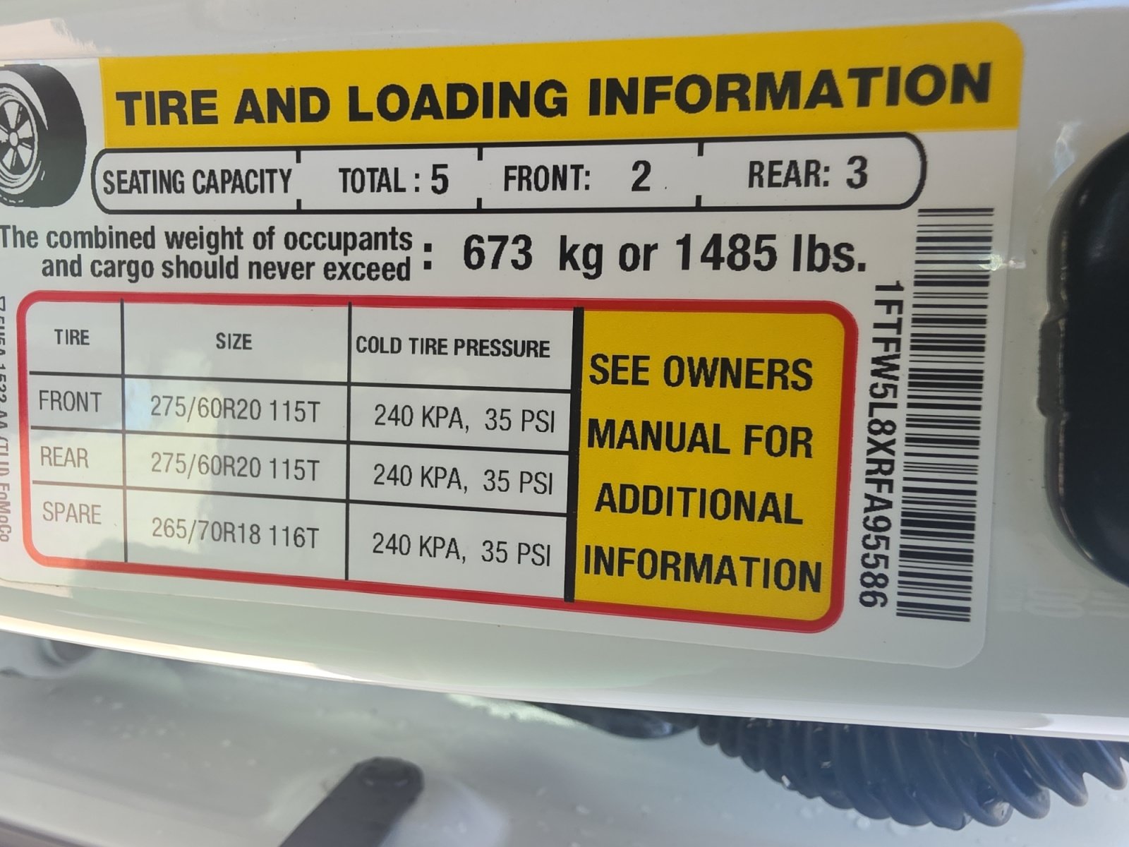 Certified 2024 Ford F150 Lariat w/ Bed Utility Package AWD/4WD image 34