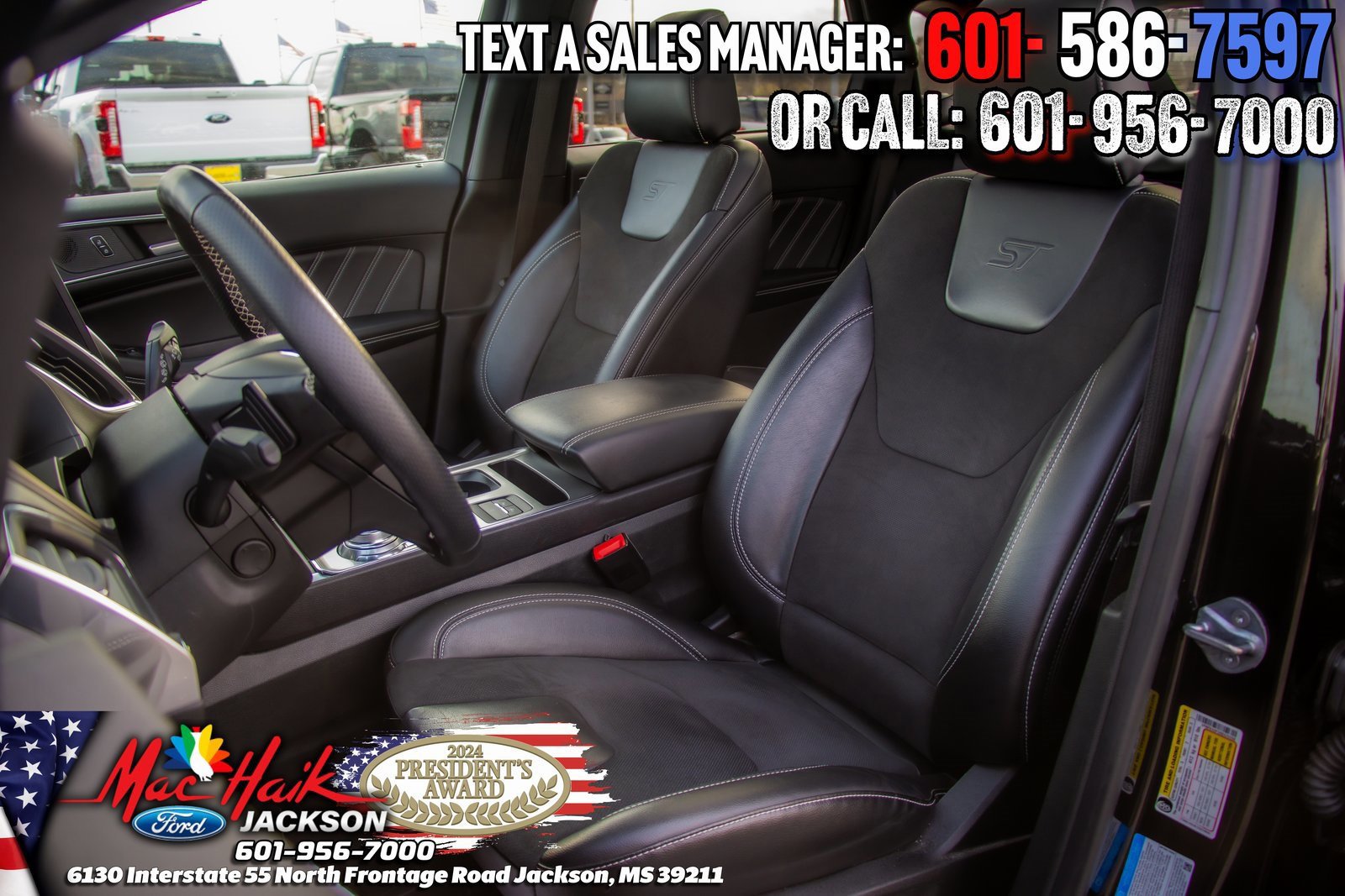 Certified 2024 Ford Edge ST w/ Equipment Group 401A image 9