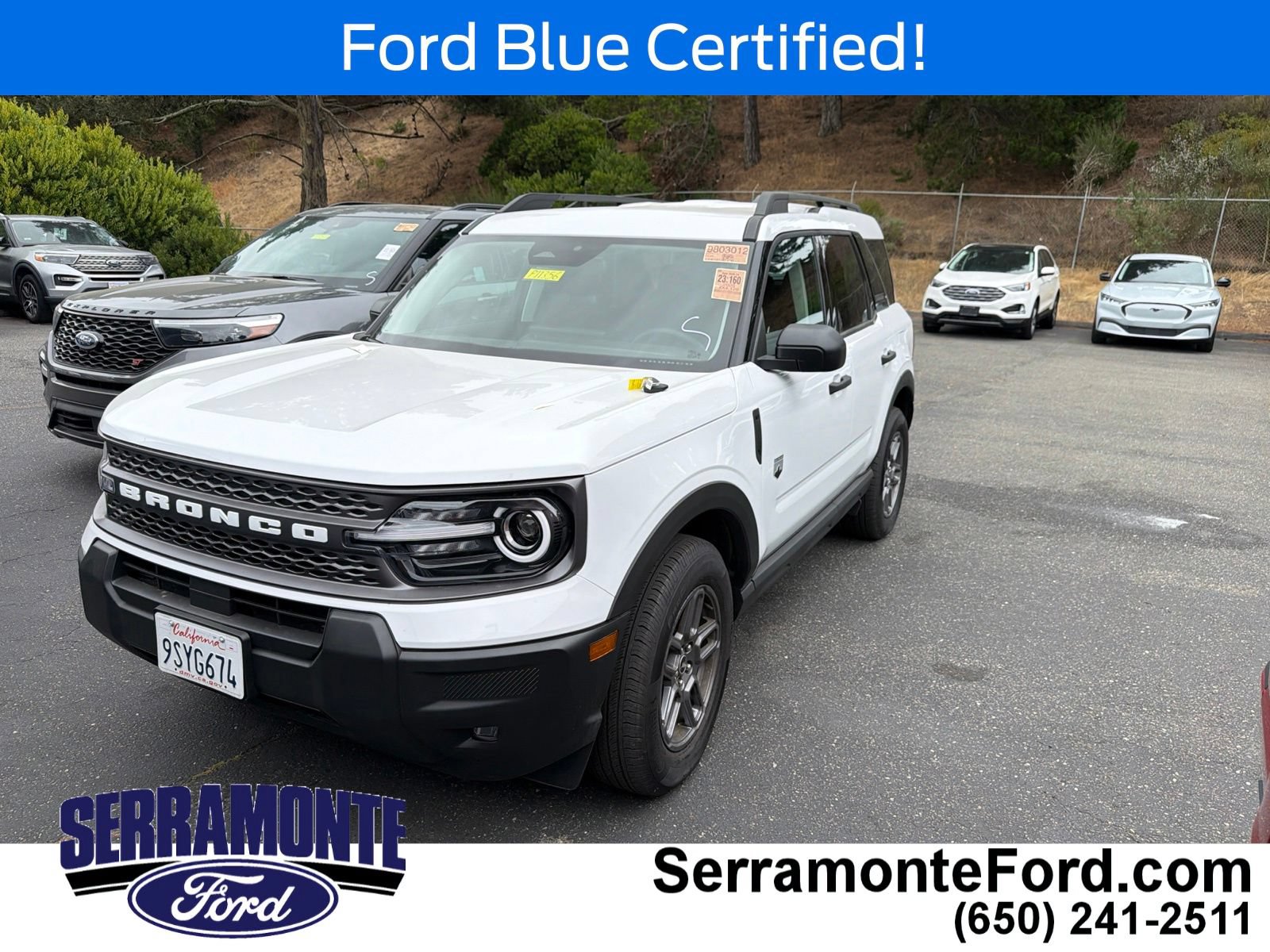 Certified 2025 Ford Bronco Sport Big Bend w/ Convenience Package AWD/4WD image 3
