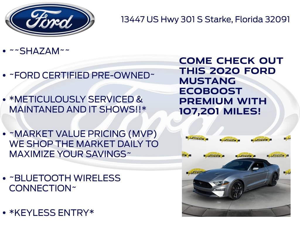 Certified 2020 Ford Mustang Premium RWD image 6