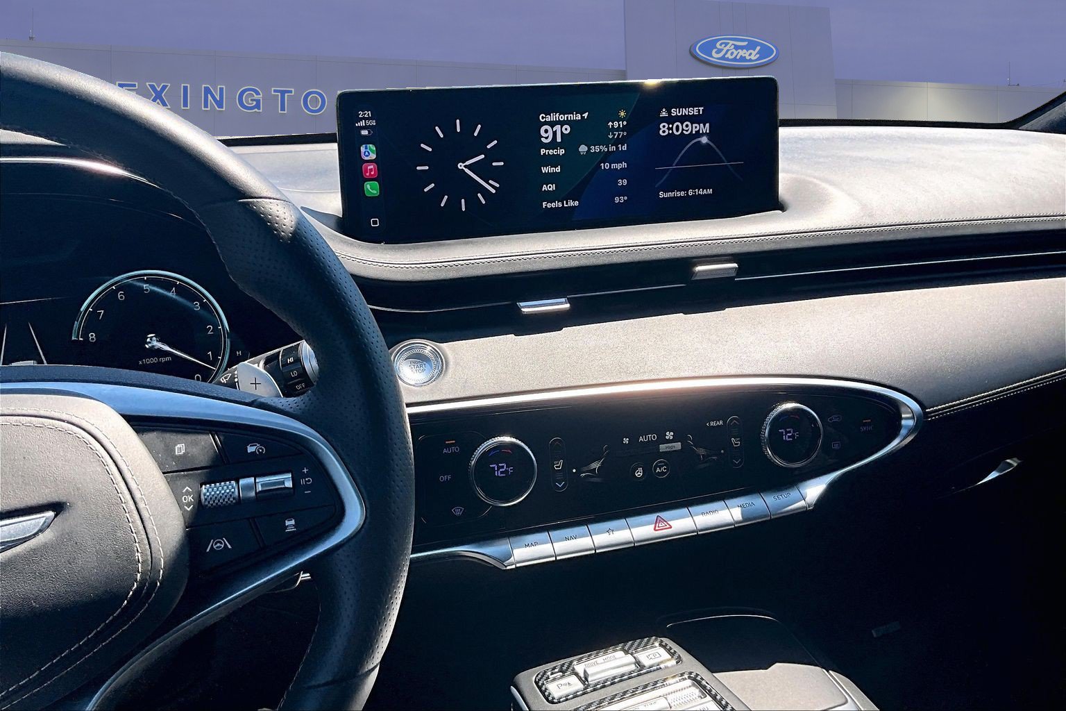 Used 2023 Genesis GV70 3.5T Sport w/ Sport Prestige Package AWD/4WD image 9
