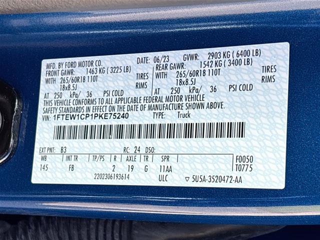 Certified 2023 Ford F150 XLT w/ Equipment Group 302A High RWD image 34